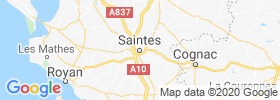 Saintes map